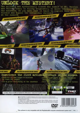 Dark Summit box cover back